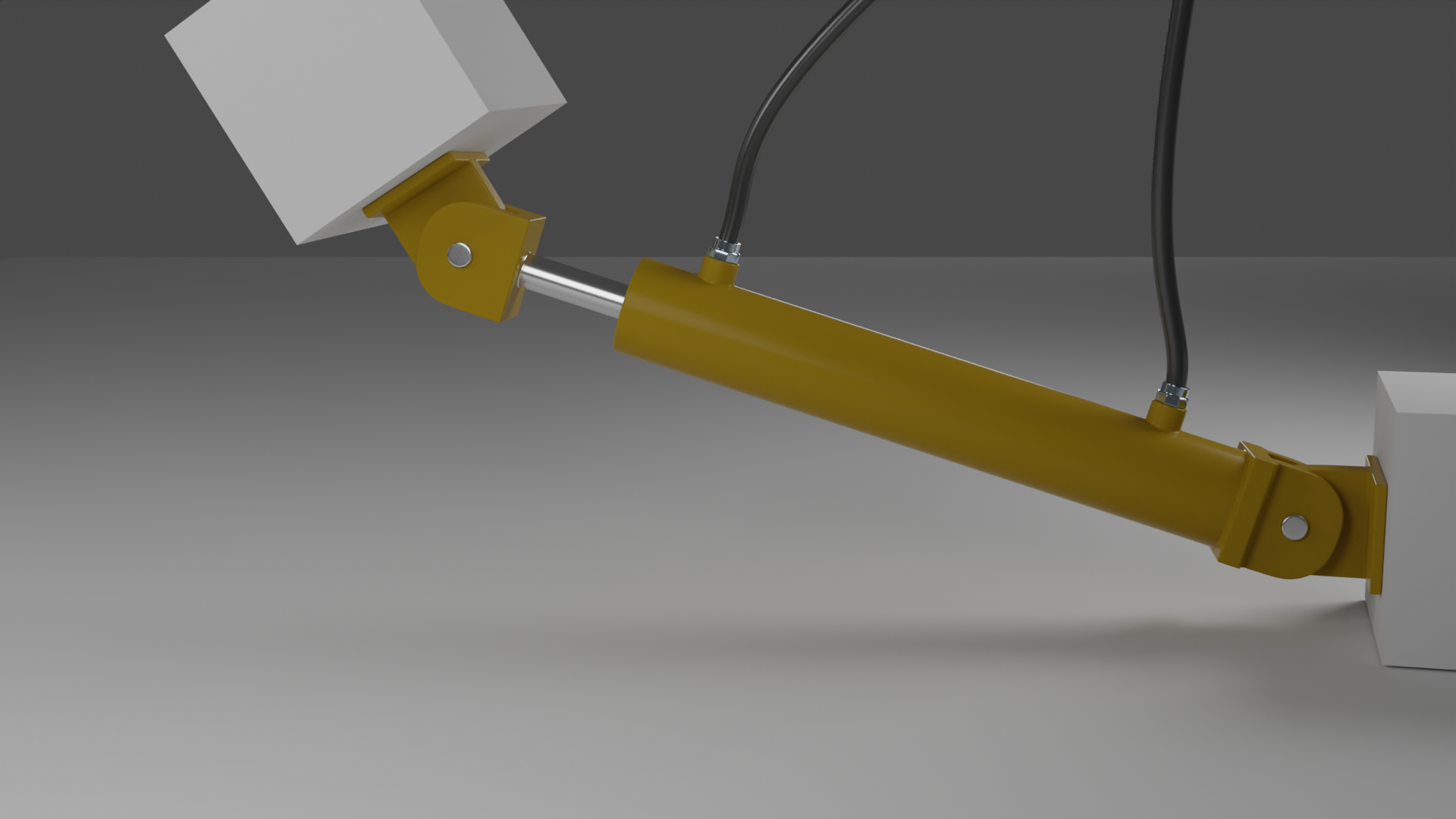 Animated Hydraulic Cylinder preview image 2